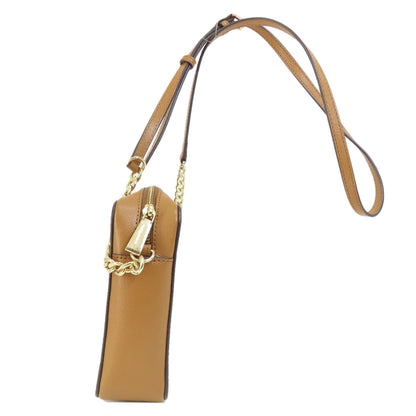 Michael Kors マイケルコース ロゴ ショルダーバッグ PVC レディース 中古