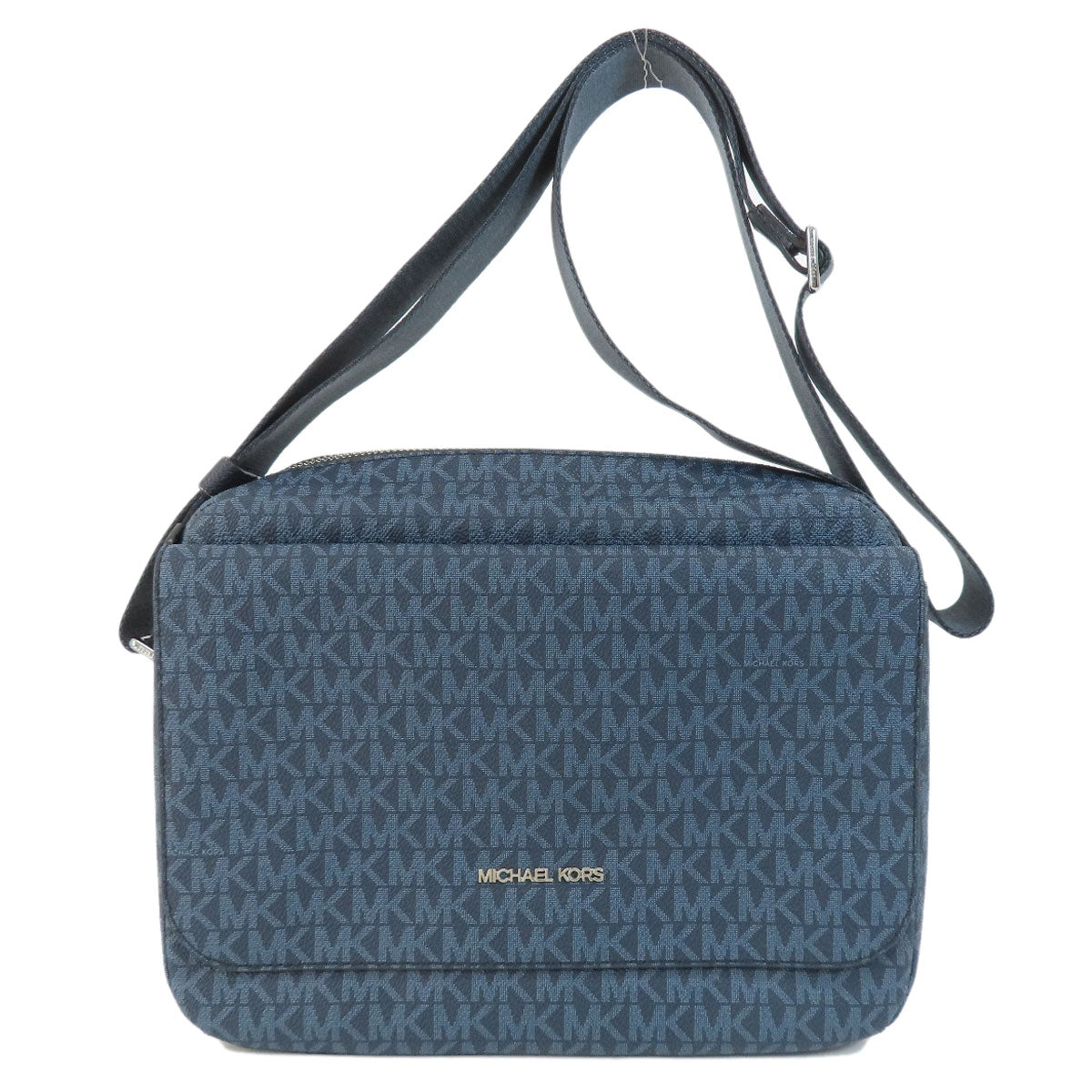 Michael Kors マイケルコース MKシグネチャー ショルダーバッグ PVC レディース 中古
