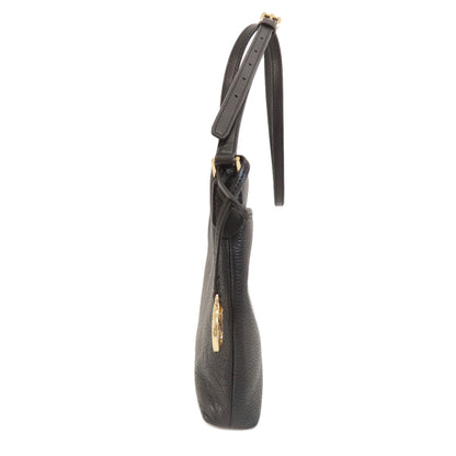 Michael Kors マイケルコース ロゴ ショルダーバッグ レザー レディース 中古