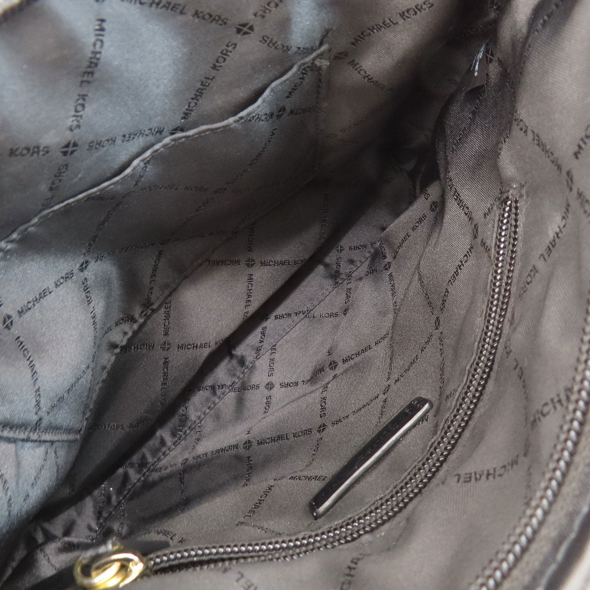 Michael Kors マイケルコース ロゴ ショルダーバッグ レザー レディース 中古