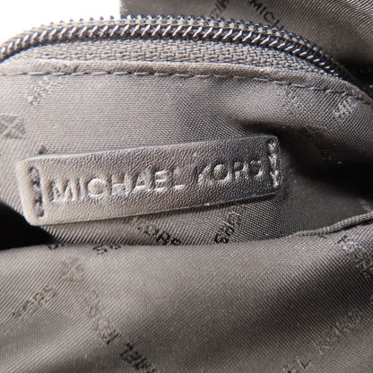 Michael Kors マイケルコース ロゴ ショルダーバッグ レザー レディース 中古