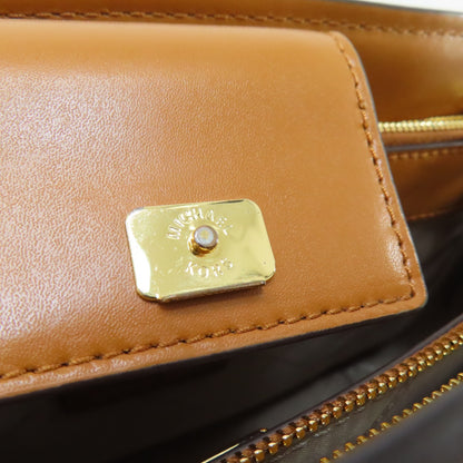 Michael Kors マイケルコース MKシグネチャー 2WAY トートバッグ PVC レディース 中古