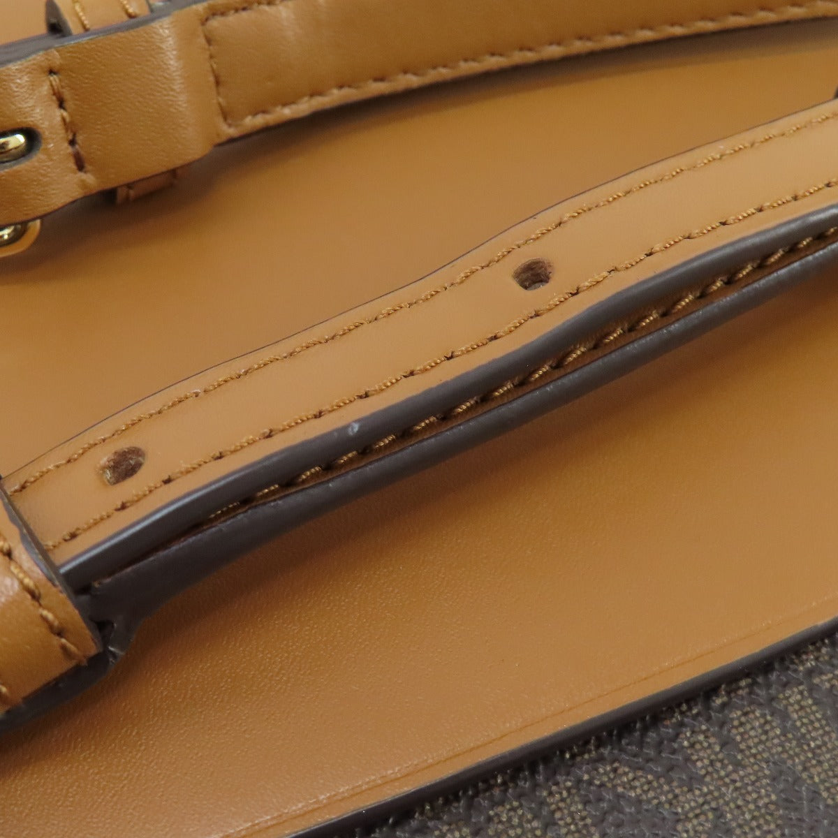 Michael Kors マイケルコース MKシグネチャー 2WAY トートバッグ PVC レディース 中古