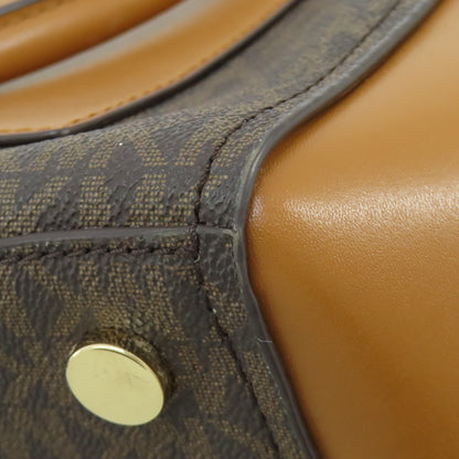 Michael Kors マイケルコース MKシグネチャー 2WAY トートバッグ PVC レディース 中古
