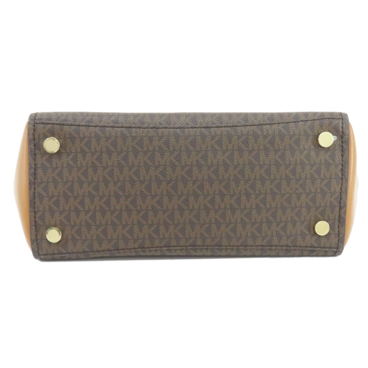 Michael Kors マイケルコース MKシグネチャー 2WAY トートバッグ PVC レディース 中古