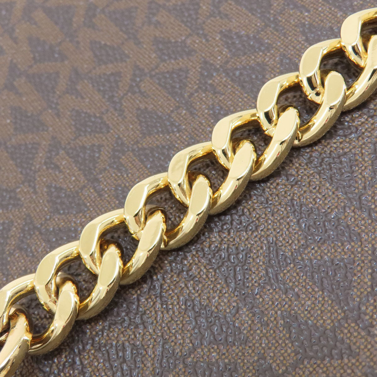Michael Kors マイケルコース MKシグネチャー ショルダーバッグ PVC レディース 中古