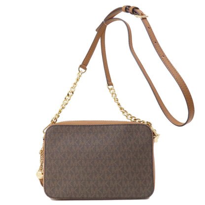 Michael Kors マイケルコース MKシグネチャー ショルダーバッグ PVC レディース 中古
