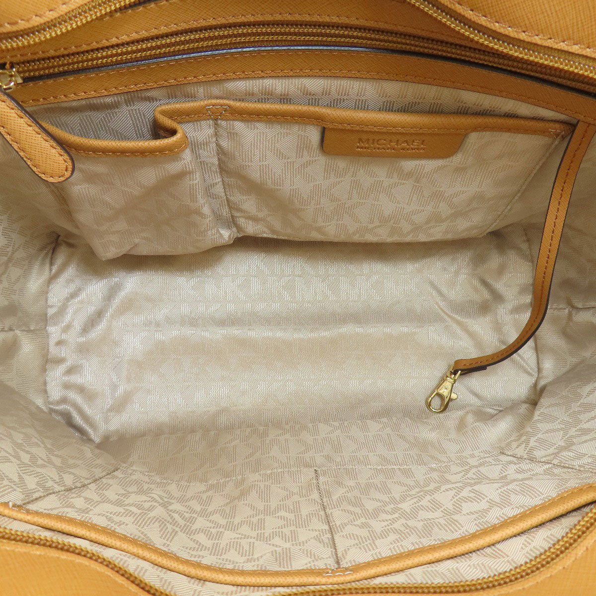 MICHAEL MICHAEL KORS マイケルマイケルコース ロゴ トートバッグ PVC レディース 中古