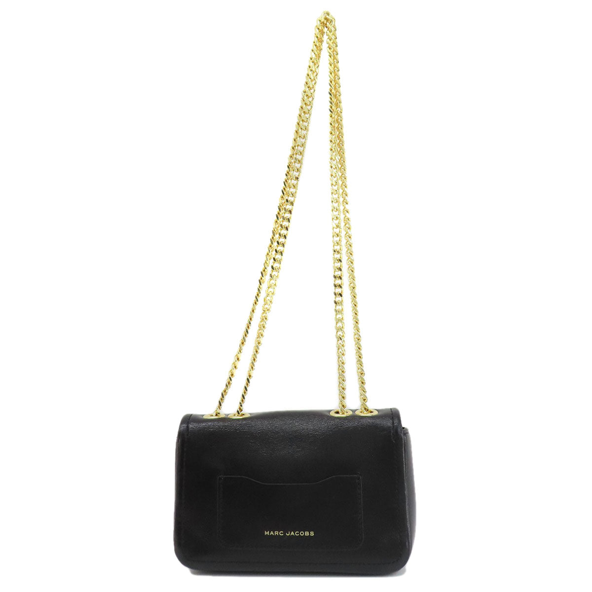 MARC JACOBS マーク・ジェイコブス ダブルJ ショルダーバッグ レザー レディース 中古