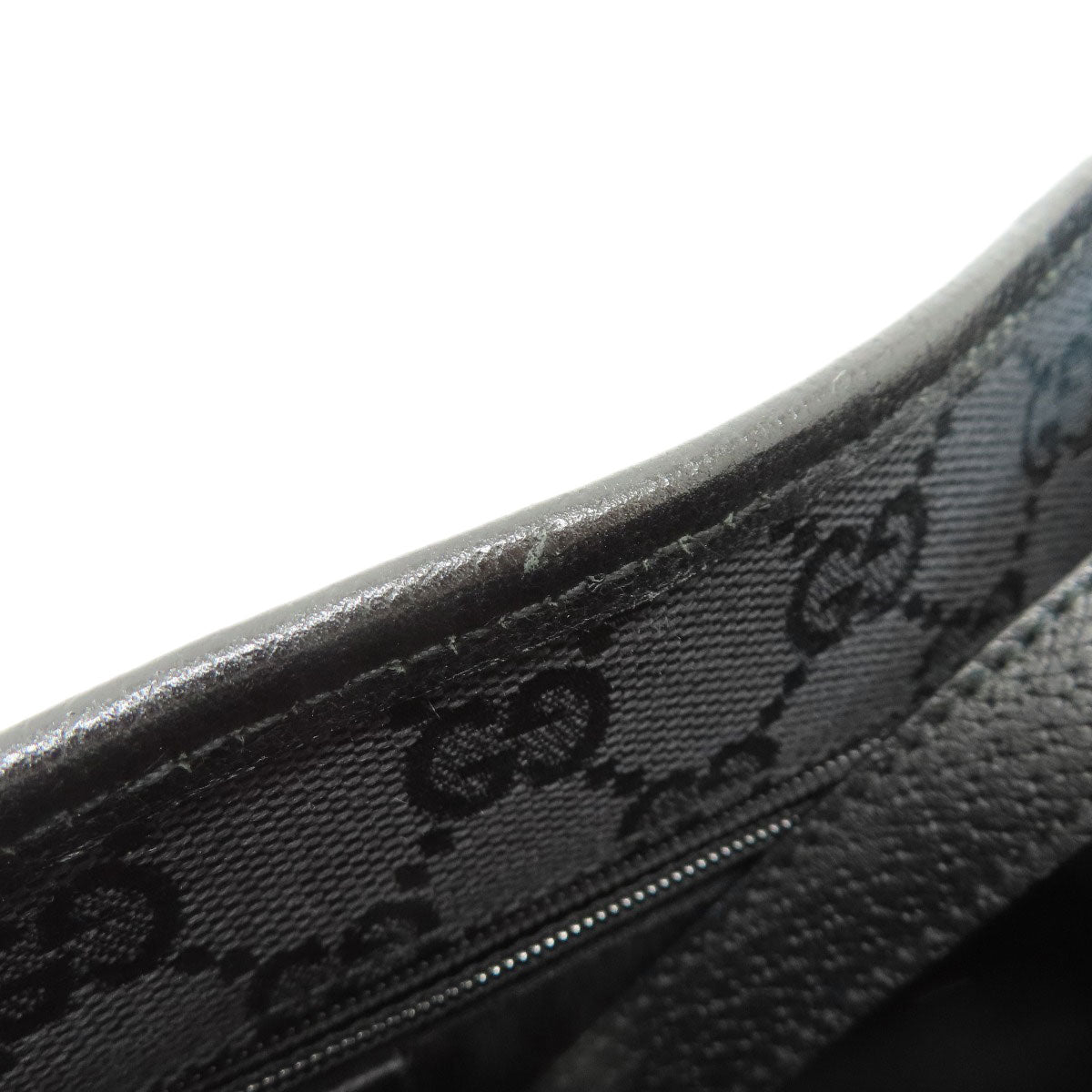 GUCCI グッチ 130736 ロゴ トートバッグ レザー レディース 中古