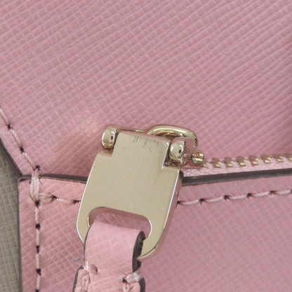 kate spade ケイトスペード ロゴ金具 2WAY トートバッグ PVC レディース 中古