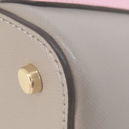 kate spade ケイトスペード ロゴ金具 2WAY トートバッグ PVC レディース 中古