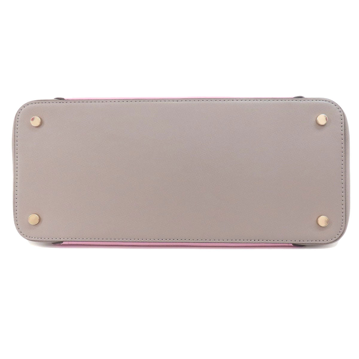 kate spade ケイトスペード ロゴ金具 2WAY トートバッグ PVC レディース 中古