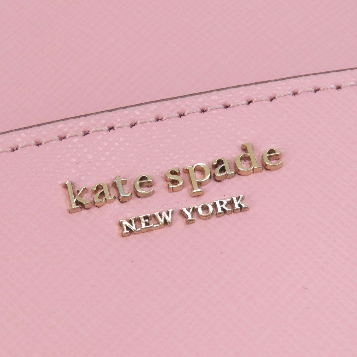 kate spade ケイトスペード ロゴ金具 2WAY トートバッグ PVC レディース 中古