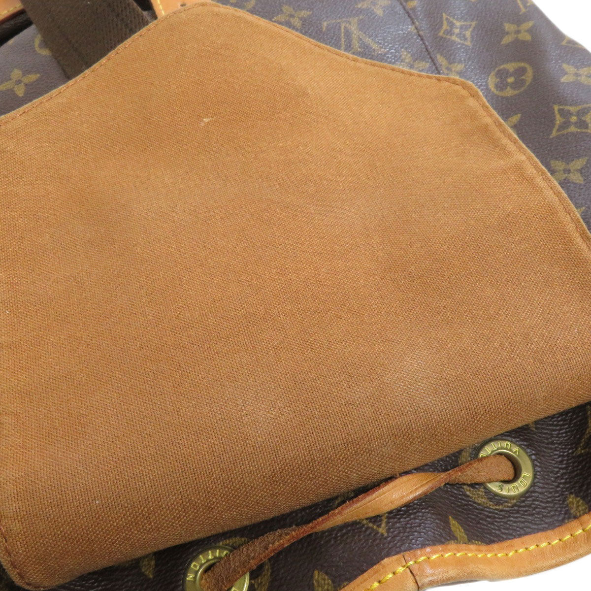 LOUIS VUITTON ルイヴィトン M51135 モンスリGM リュック・デイパック モノグラムキャンバス レディース 中古