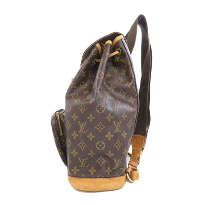 LOUIS VUITTON ルイヴィトン M51135 モンスリGM リュック・デイパック モノグラムキャンバス レディース 中古