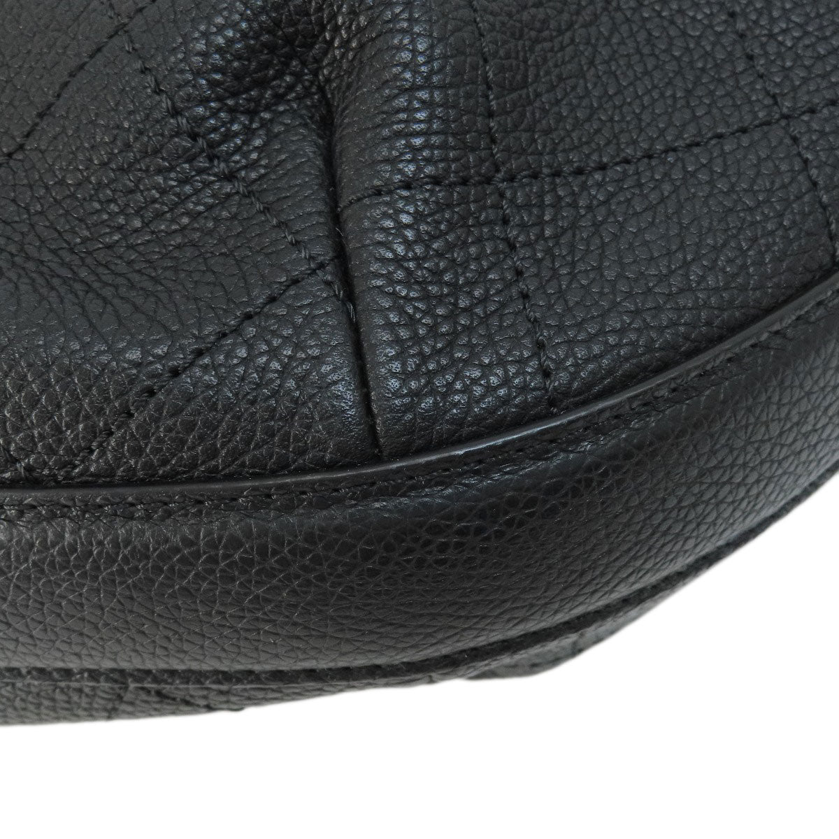 CHANEL シャネル チェーンバッグ ココマーク シルバー金具 トートバッグ カーフ レディース 中古