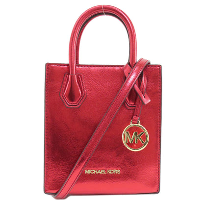Michael Kors マイケルコース ロゴ 2WAY ハンドバッグ PVC レディース 中古