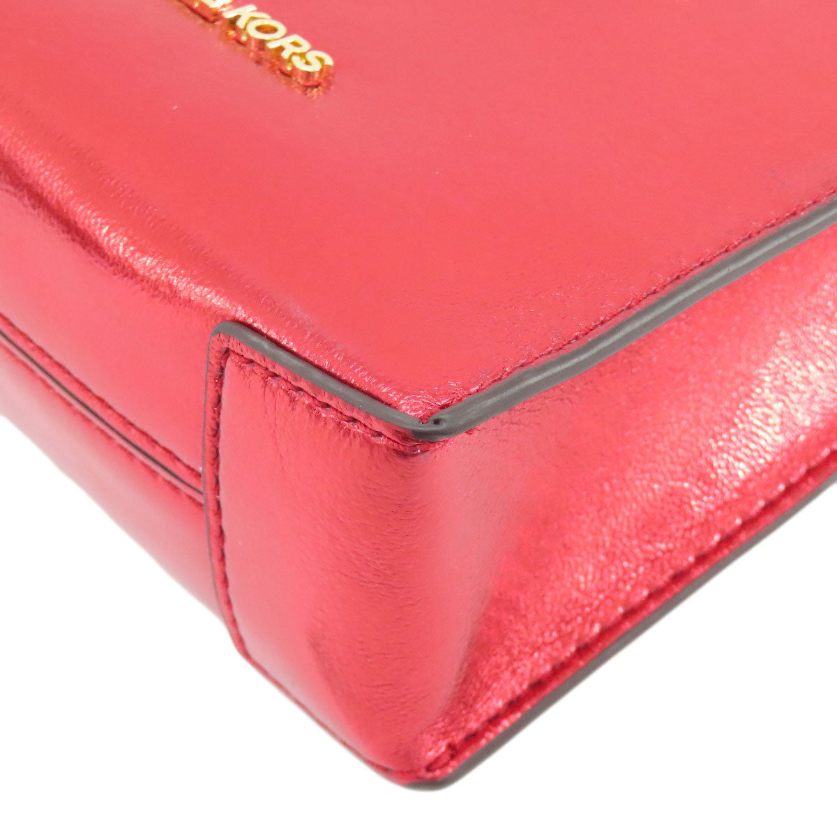 Michael Kors マイケルコース ロゴ 2WAY ハンドバッグ PVC レディース 中古