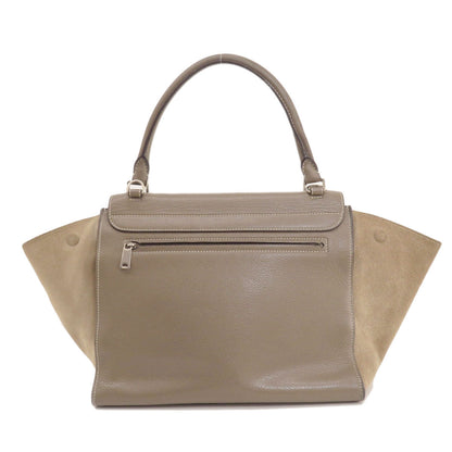 CELINE セリーヌ トラペーズ 2WAY トートバッグ レザー レディース 中古