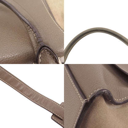 CELINE セリーヌ トラペーズ 2WAY トートバッグ レザー レディース 中古