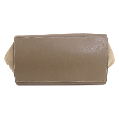 CELINE セリーヌ トラペーズ 2WAY トートバッグ レザー レディース 中古