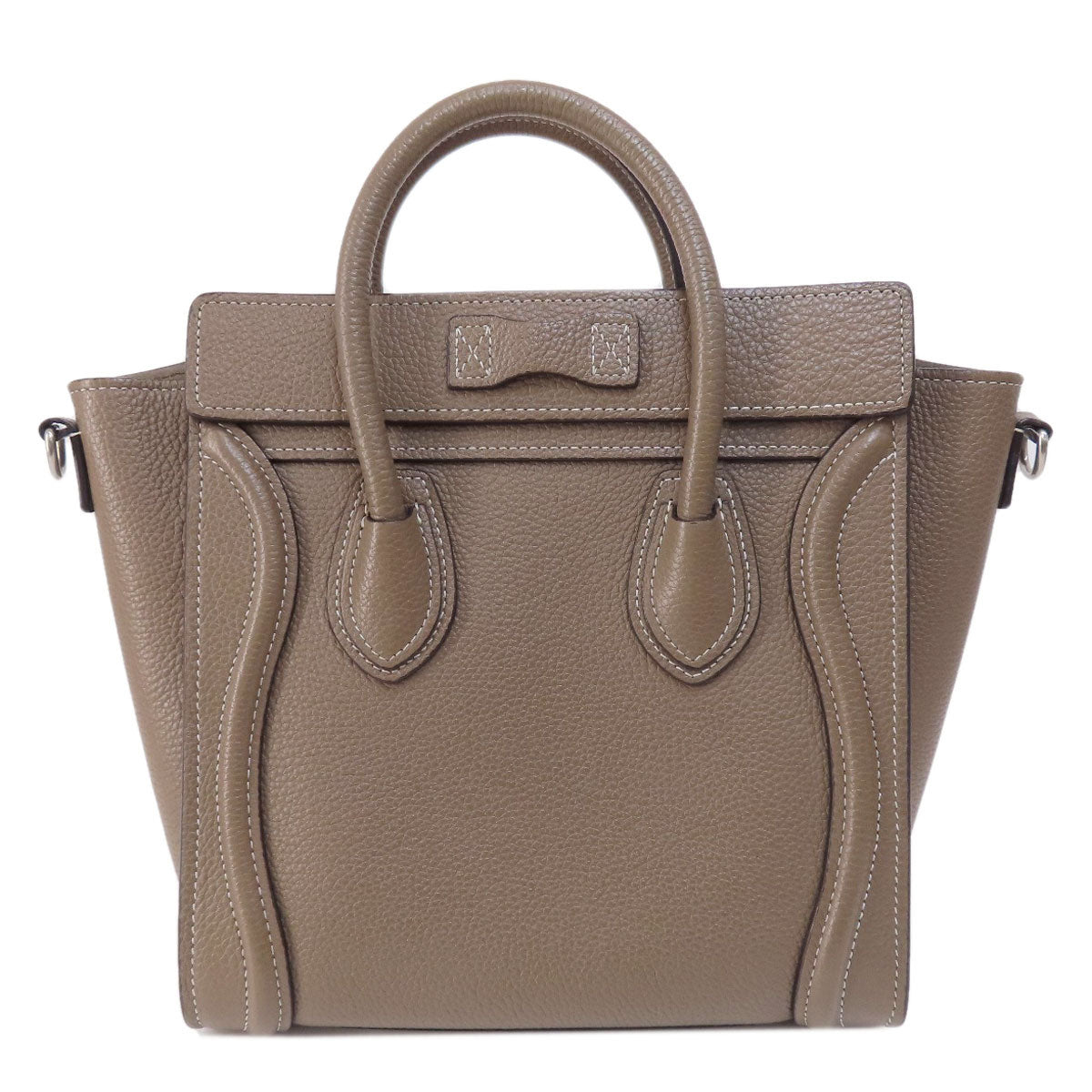 CELINE セリーヌ ラゲージナノ 2WAY ハンドバッグ カーフ レディース 中古