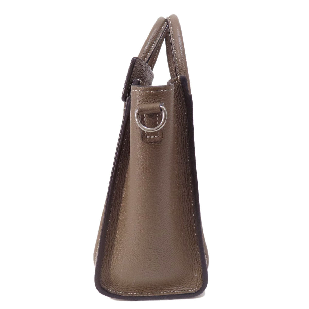 CELINE セリーヌ ラゲージナノ 2WAY ハンドバッグ カーフ レディース 中古