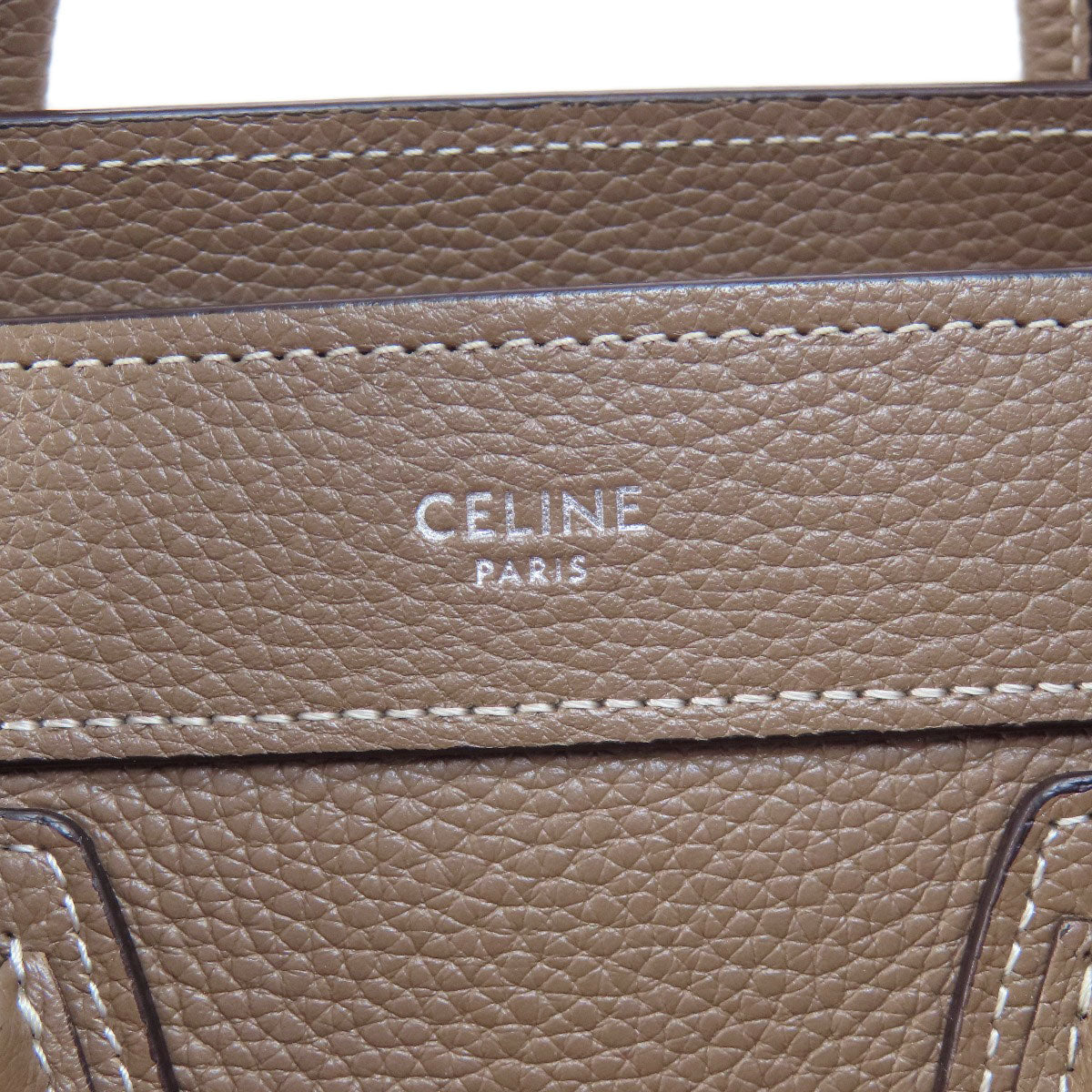 CELINE セリーヌ ラゲージナノ 2WAY ハンドバッグ カーフ レディース 中古