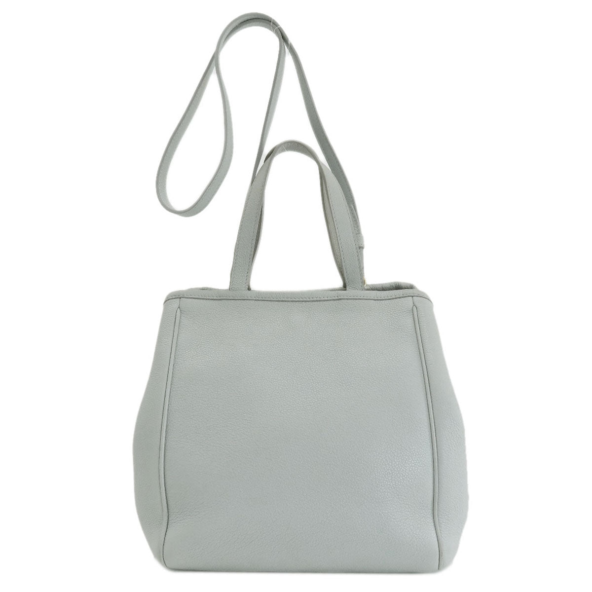 CELINE セリーヌ スモール フォールド カバ 2WAY ハンドバッグ レザー レディース 中古