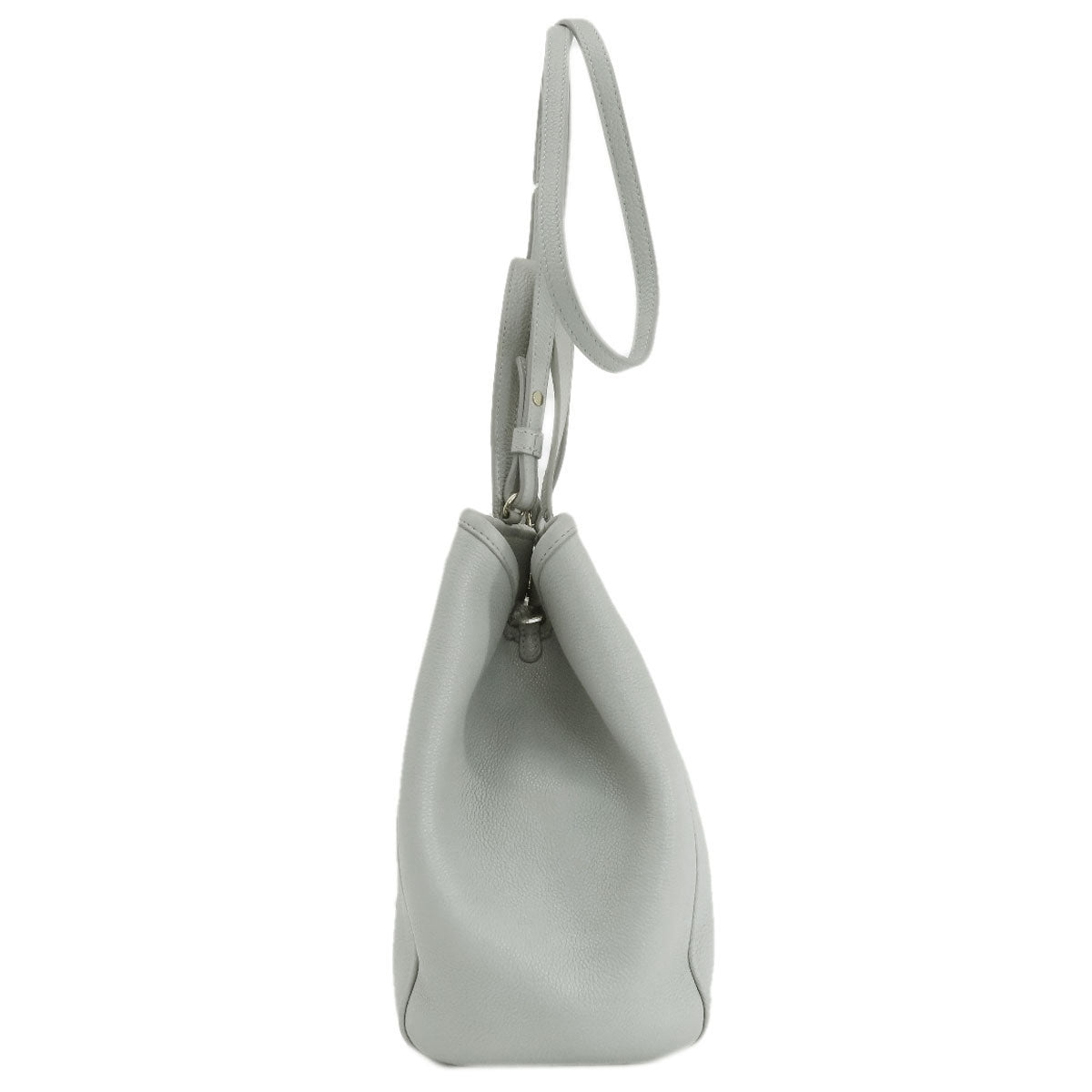CELINE セリーヌ スモール フォールド カバ 2WAY ハンドバッグ レザー レディース 中古
