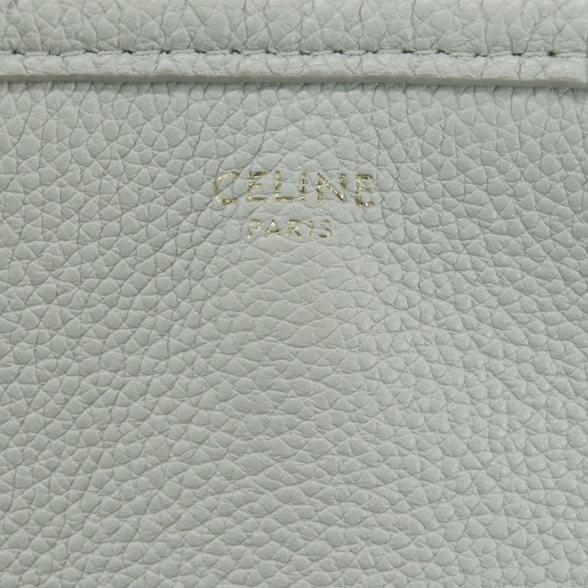 CELINE セリーヌ スモール フォールド カバ 2WAY ハンドバッグ レザー レディース 中古