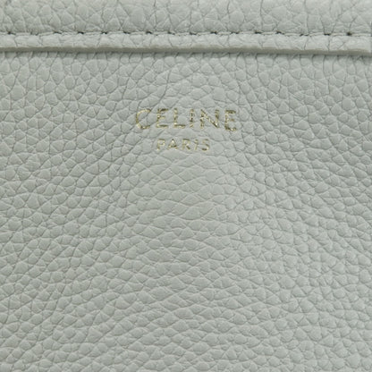CELINE セリーヌ スモール フォールド カバ 2WAY ハンドバッグ レザー レディース 中古