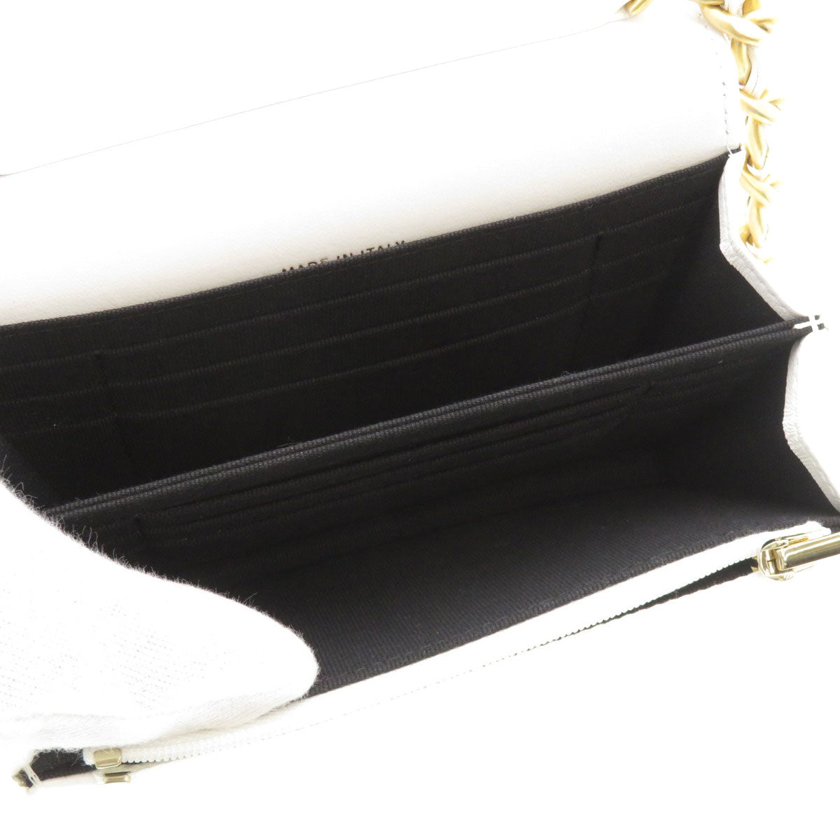 CHANEL シャネル チェーンウォレット ココマーク マトラッセ ショルダーバッグ ラムスキン レディース 中古
