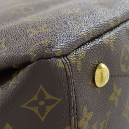 LOUIS VUITTON ルイヴィトン M40929 パラスMM トートバッグ モノグラムキャンバス レディース 中古