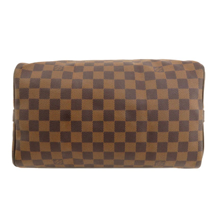 LOUIS VUITTON ルイヴィトン N41367 スピーディ・バンドリエール30 ダミエ エベヌ ボストンバッグ ダミエキャンバス レディース 中古