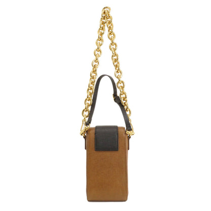BURBERRY バーバリー 3WAY ベルトモチーフ ショルダーバッグ レザー レディース 中古