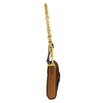 BURBERRY バーバリー 3WAY ベルトモチーフ ショルダーバッグ レザー レディース 中古