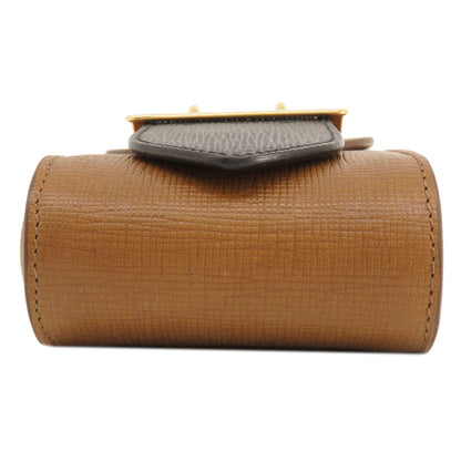 BURBERRY バーバリー 3WAY ベルトモチーフ ショルダーバッグ レザー レディース 中古