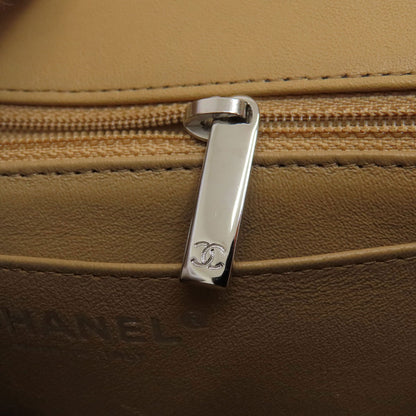 CHANEL シャネル チェーンショルダー マトラッセ シルバー金具 ショルダーバッグ ラムスキン レディース 中古