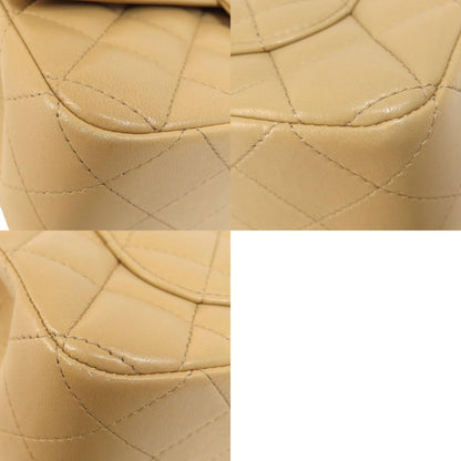 CHANEL シャネル チェーンショルダー マトラッセ シルバー金具 ショルダーバッグ ラムスキン レディース 中古