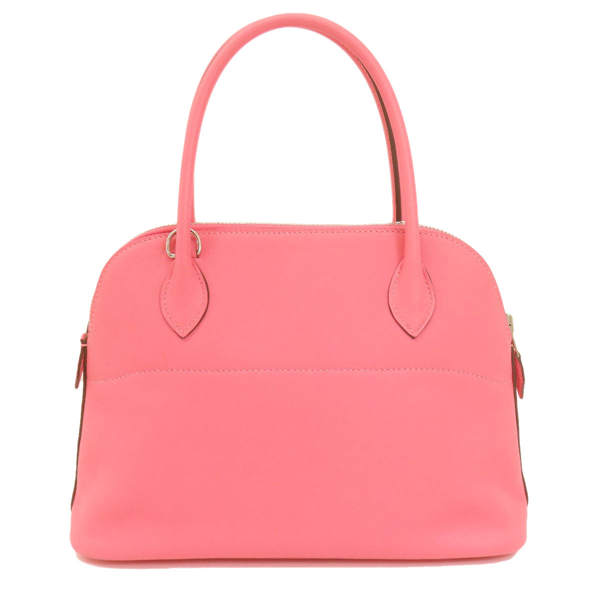 HERMES エルメス ボリード27 ピンク シルバー金具 ハンドバッグ スイフト レディース 中古