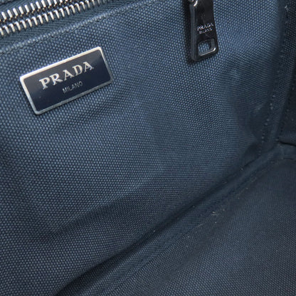 PRADA プラダ 1BG439 カナパミニ 2WAY ハンドバッグ キャンバス レディース 中古