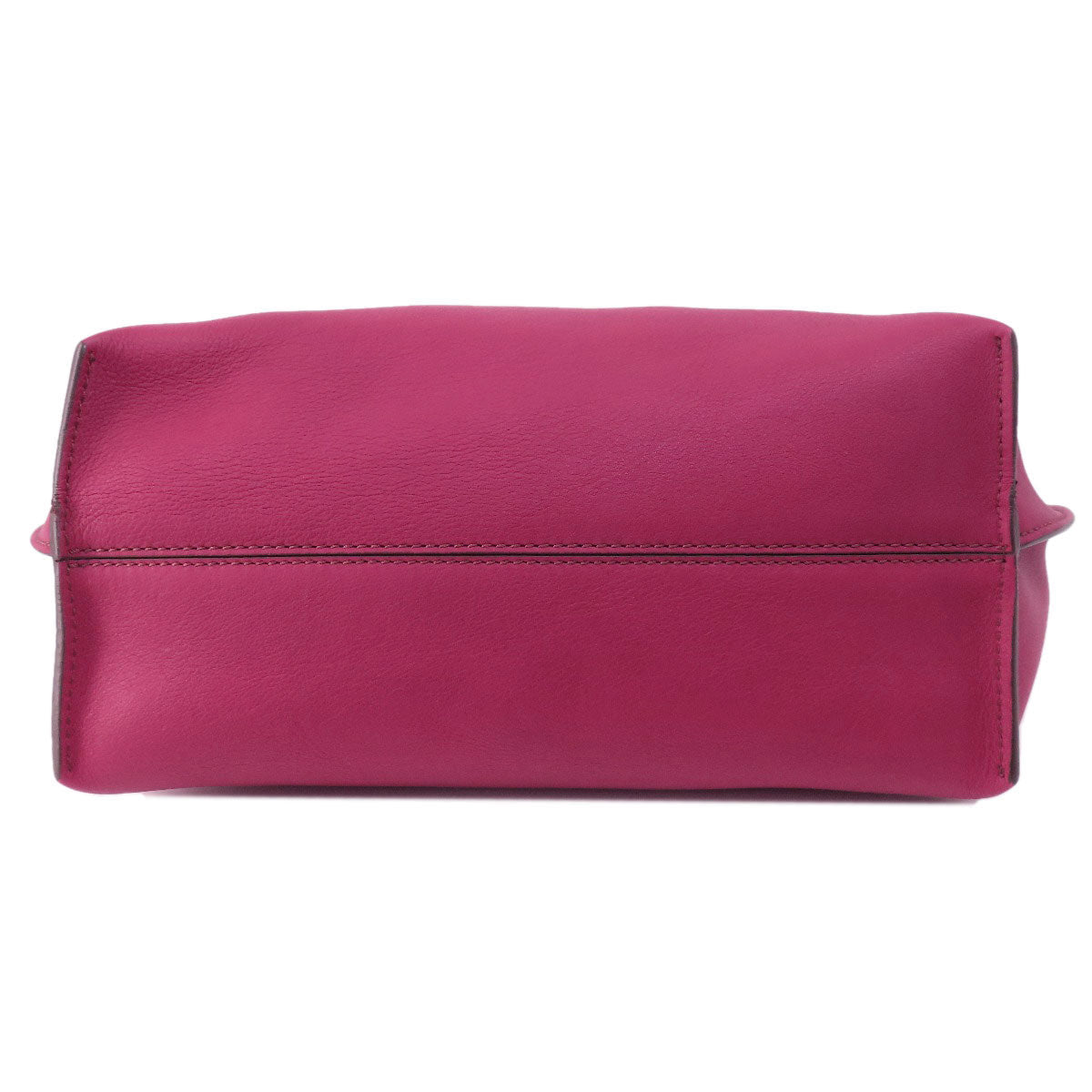 FENDI フェンディ ロゴ トートバッグ カーフ レディース 中古