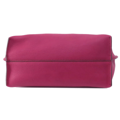 FENDI フェンディ ロゴ トートバッグ カーフ レディース 中古