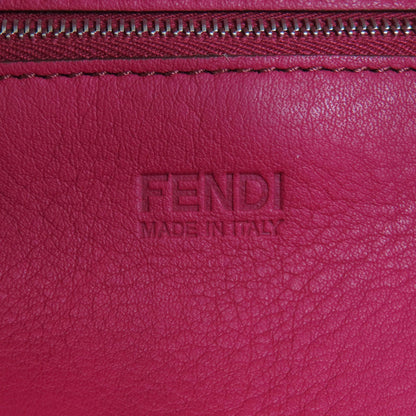 FENDI フェンディ ロゴ トートバッグ カーフ レディース 中古