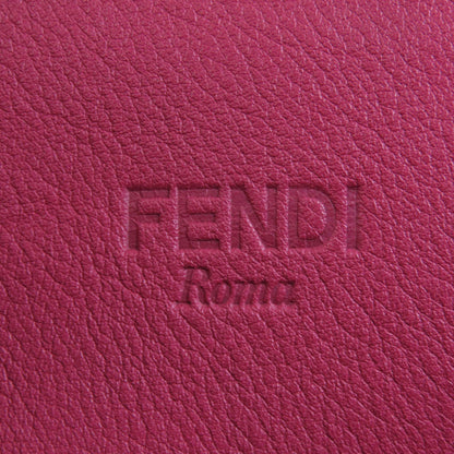 FENDI フェンディ ロゴ トートバッグ カーフ レディース 中古