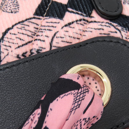 CHANEL シャネル カメリア リボントート トートバッグ コットン レディース 中古