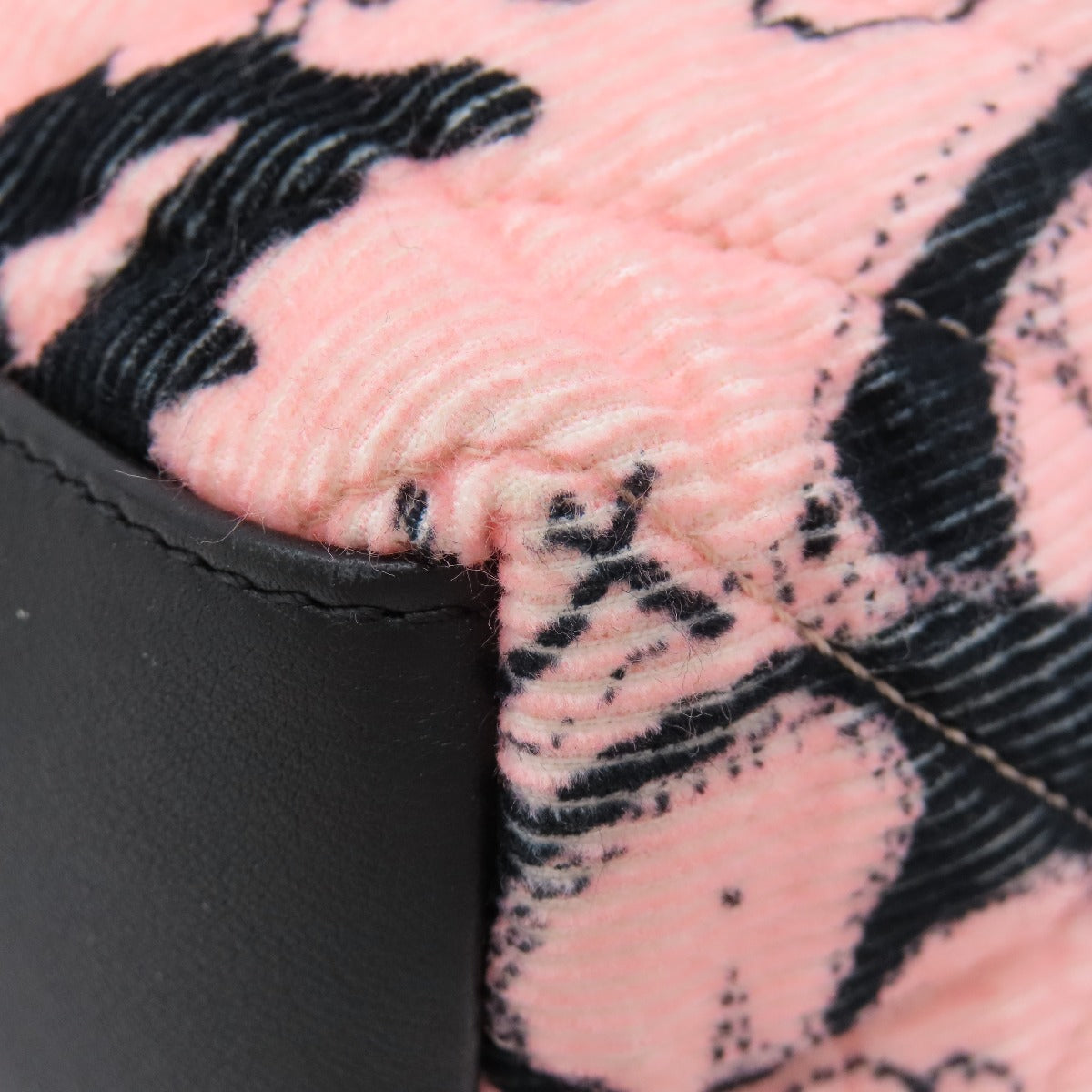 CHANEL シャネル カメリア リボントート トートバッグ コットン レディース 中古