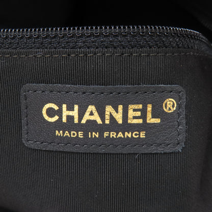 CHANEL シャネル カメリア リボントート トートバッグ コットン レディース 中古